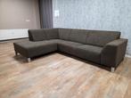 Mooi Bruin Antraciet Hoekbank, Info@banxtel.nl, Gebruikt, Hoekbank, Hoekbank