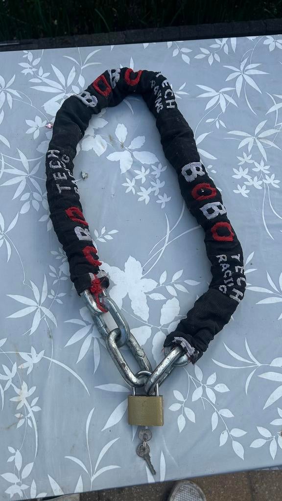 Stevig ketting voor fiets of scooter, Motoren, Accessoires | Sloten, Ophalen of Verzenden, Zo goed als nieuw