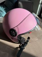 Vinz helm roze maat M, Fietsen en Brommers, Brommerhelmen, Ophalen, Gebruikt, Medium