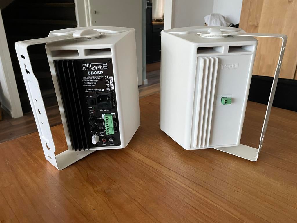 APart SDQ5P actieve luidsprekers - Wit, Overige merken, Gebruikt, Ophalen of Verzenden, 120 watt of meer
