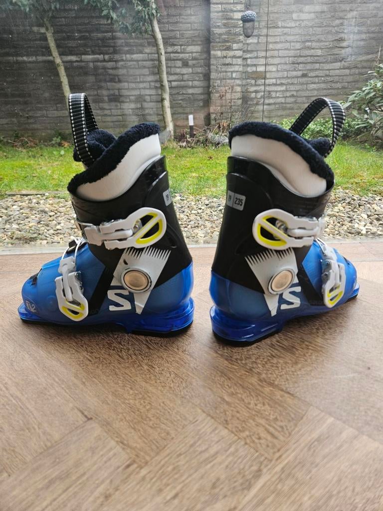 Salomon Kinder Skischoenen Maat 29, Sport en Fitness, Ophalen, Gebruikt, 100 tot 140 cm, Schoenen