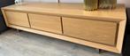 Tv meubel Landio van Piet Klerkx eiken, 150 tot 200 cm, Ophalen of Verzenden, Zo goed als nieuw, Minder dan 100 cm