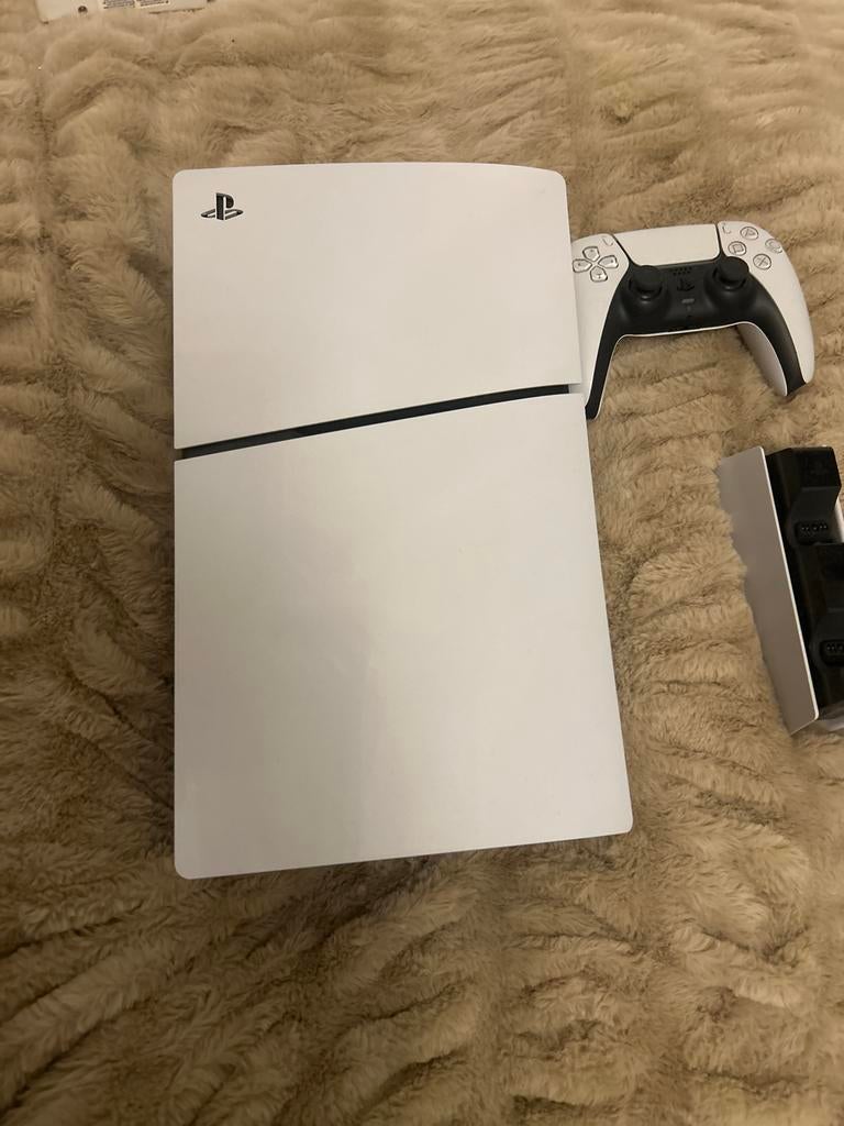PS5 Slim Digitale Editie - Zo goed als nieuw, Spelcomputers en Games, Spelcomputers | Sony PlayStation 5, Ophalen of Verzenden