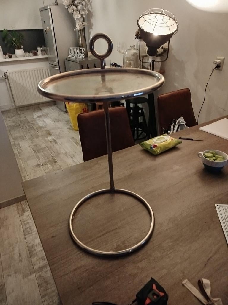 Riviera maison. Bijzettafel, Minder dan 45 cm, Minder dan 55 cm, Rond, Ophalen of Verzenden