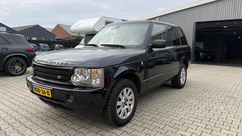 Land Rover Range 2.9 Td6 Vogue Grijskenteken - motor tikt, Auto's, Land Rover, Automaat, Gebruikt, Blauw, Bedrijf