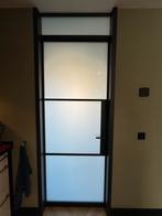 Stijlvolle Gewoon Gers Binnendeur met Glas, Ophalen, 80 tot 100 cm, 215 cm of meer, Binnendeur