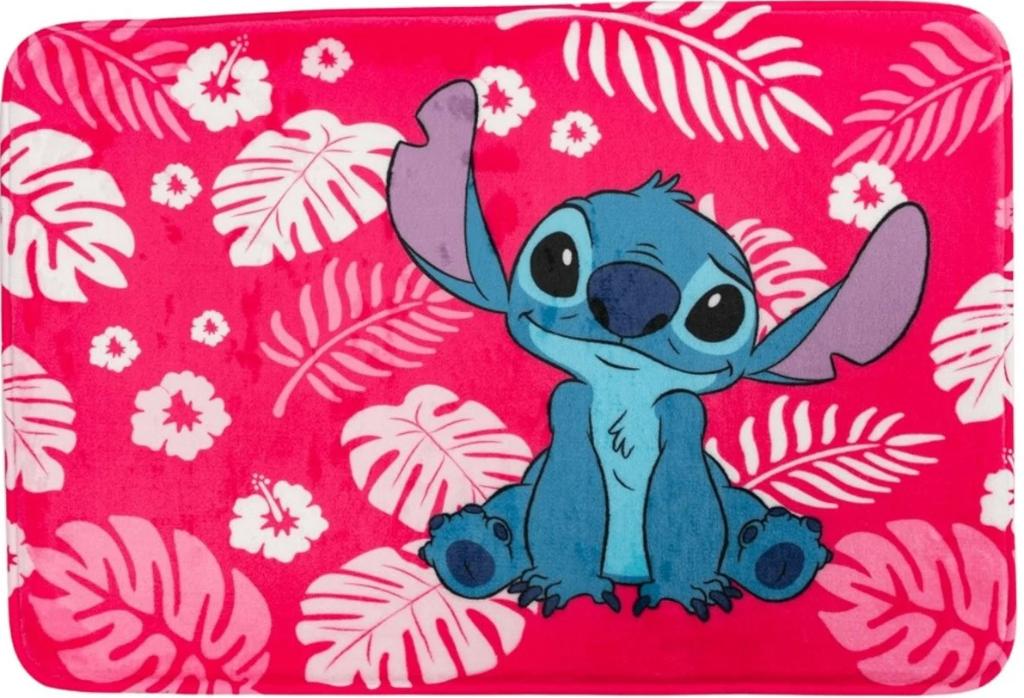 Stitch foam Badmat / Vloerkleed - Roze - Disney, Nieuw, Ophalen of Verzenden, Nvt, Nvt