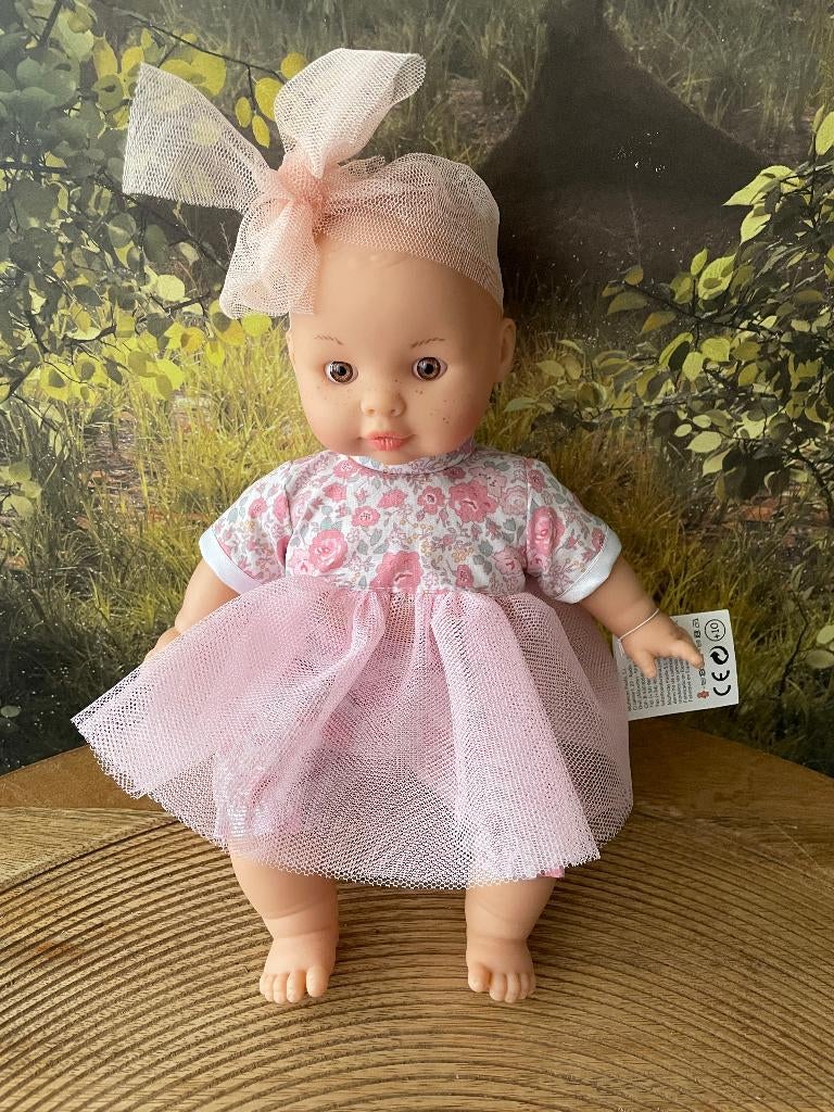 Paola Reina Pop Andy Primavera Anita zacht lijf 27cm, Ophalen of Verzenden, Nieuw, Babypop