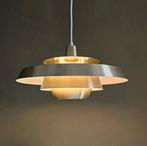 Ophangklaar - Vintage Deens design Hanglamp Schalenlamp, Huis en Inrichting, Lampen | Hanglampen, Ophalen of Verzenden, Zo goed als nieuw