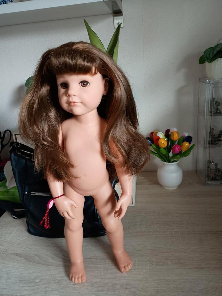 Götz  pop Hannah, Verzamelen, Poppen, Gebruikt, Pop, Ophalen of Verzenden