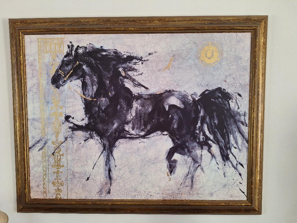 Schilderij "Paard", Ophalen, Zo goed als nieuw, Schilderij, 100 tot 125 cm