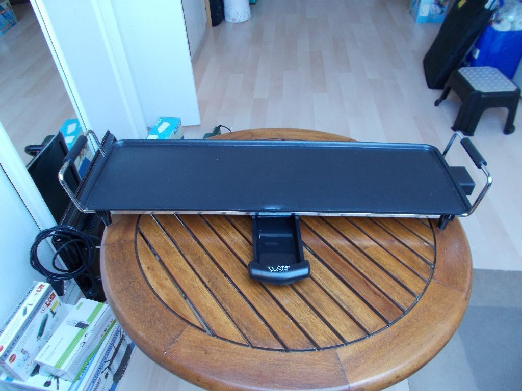 tafel grill, Witgoed en Apparatuur, Grillplaten, Ophalen, Zo goed als nieuw, Tafelgrill