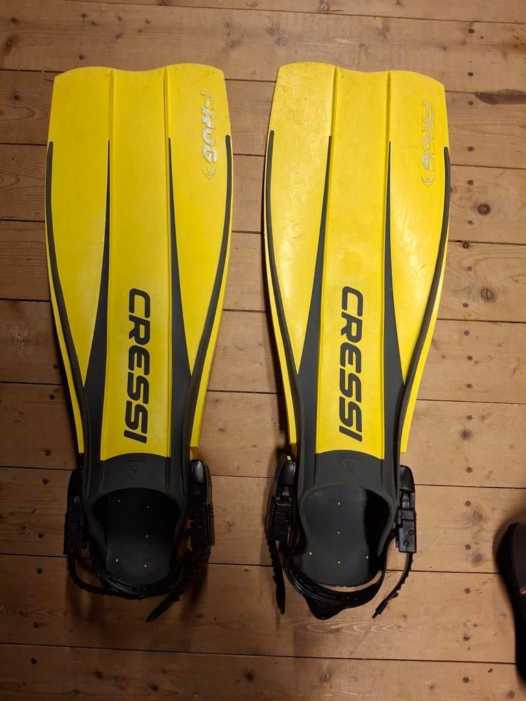 Cressi Frog duikvinnen S-M, Ophalen, Gebruikt, Zwem- of Duikvliezen