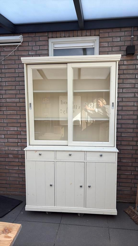 Woood buffetkast, Huis en Inrichting, Kasten | Buffetkasten, Ophalen, 100 tot 150 cm, 200 cm of meer, Zo goed als nieuw