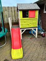 Smoby speelhuis met glijbaan, Ophalen, Zo goed als nieuw, Kunststof