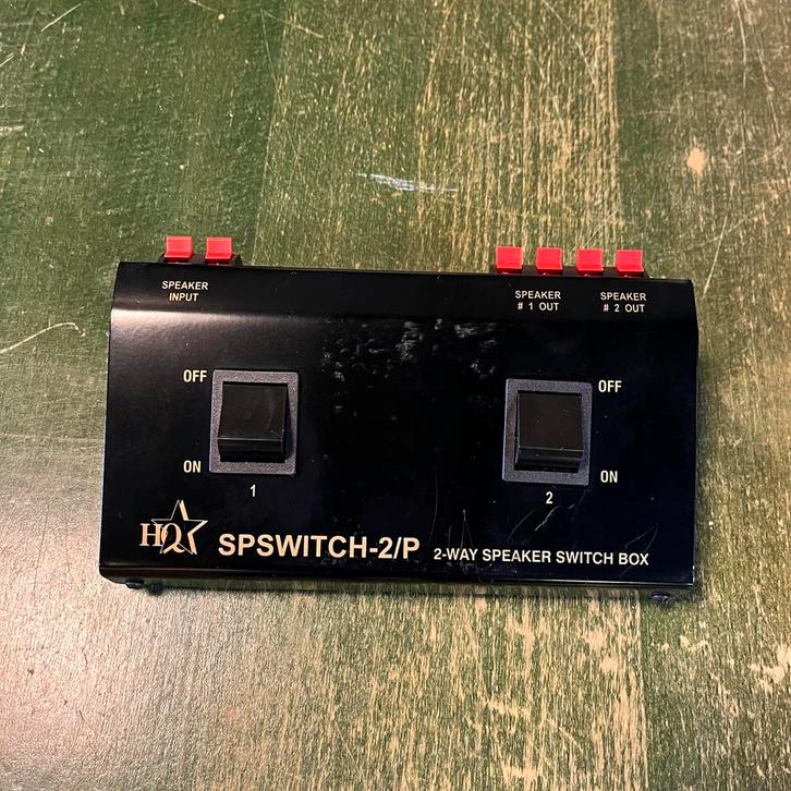HQ SPSWITCH-2/P speaker switch box, Auto diversen, Autospeakers, Gebruikt, Ophalen of Verzenden