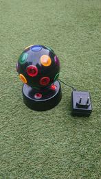 Draaiende disco lamp, Ophalen of Verzenden, Zo goed als nieuw, Licht, Kleur