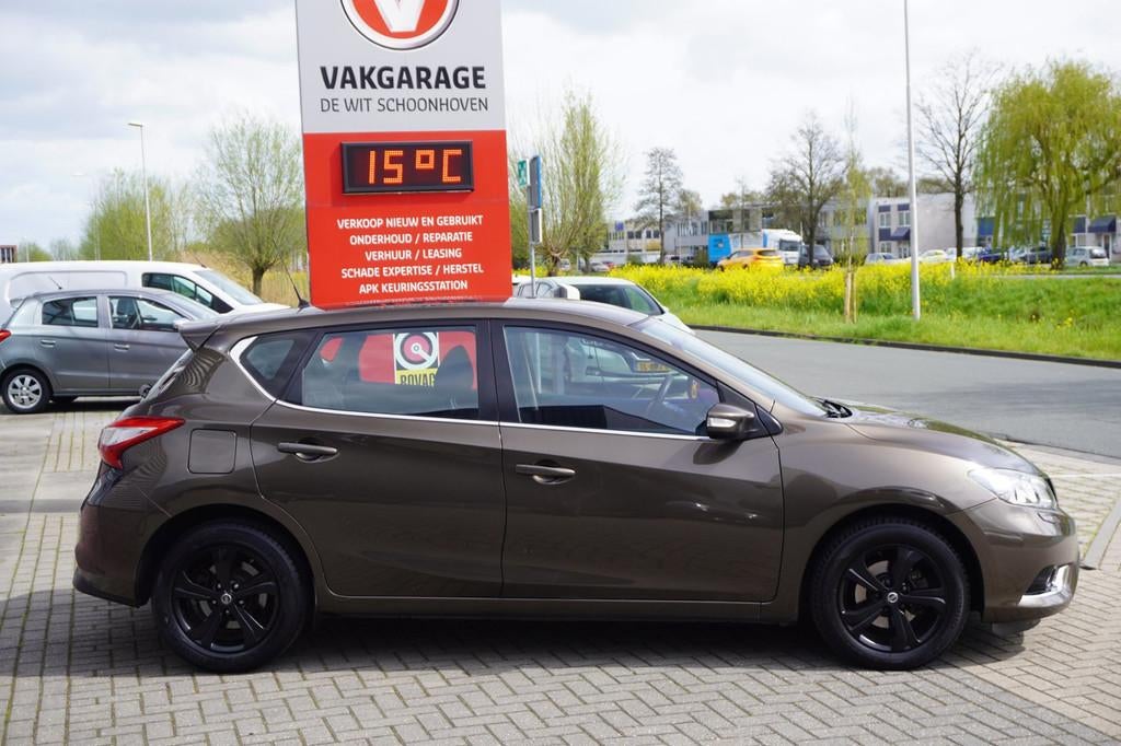 Nissan Pulsar 1.2 DIG-T Acenta / Automaat / Carplay / Stoelv, Stof, Gebruikt, 4 cilinders, Bruin