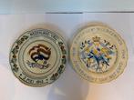 2 plateelwerk bordjes, Antiek en Kunst, Ophalen of Verzenden