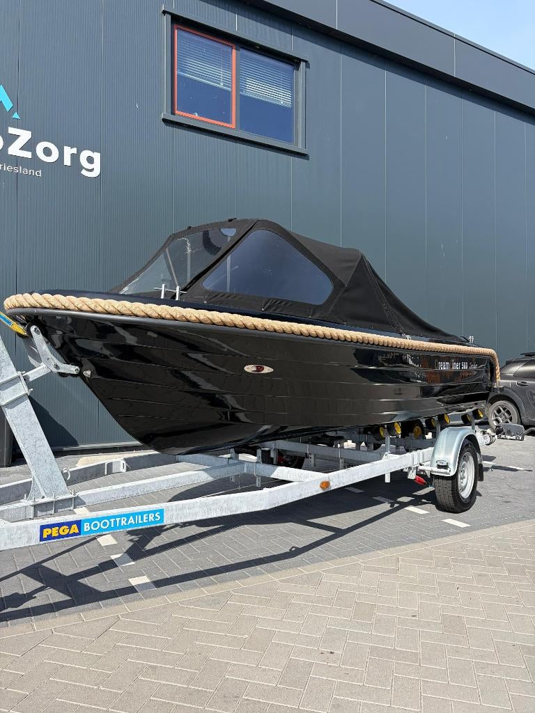 Dreamliner 560 Tender + Pega V1350 Trailer, Watersport en Boten, Ophalen, 10 tot 30 pk, Zo goed als nieuw, 3 tot 6 meter
