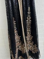 Elegante Marokkaanse jurk met pailletten en borduursels, Kleding | Dames, Jurken, Zwart, Maat 42/44 (L), Nieuw, Ophalen of Verzenden