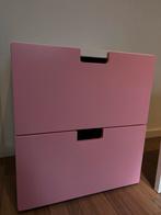 IKEA Stuva Ladekast - Roze/Wit, Ophalen, Gebruikt, 1 of 2 laden, 50 tot 100 cm