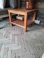 Teakhouten tafel, Huis en Inrichting, Tafels | Sidetables, Ophalen, Zo goed als nieuw, Rechthoekig
