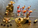 9 - Playmobil Dieren..... Stokstaartjes Flamingo en meer, Kinderen en Baby's, Speelgoed | Playmobil, Ophalen, Zo goed als nieuw