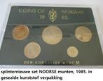 nieuw gesloten cassette, Noorse kronen set 1985, Ophalen of Verzenden, Overige landen, Setje