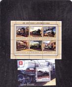 Treinen 2 blokken Guinee Bissau (410), Verzenden, Postfris, Treinen