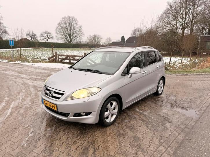Honda FR-V 2.0 I 2005 Grijs, Auto's, Honda, Bedrijf, FR-V, ABS, Airbags, Airconditioning, Alarm, Bluetooth, Boordcomputer, Centrale vergrendeling