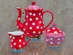 Douwe Egberts Oilily theeset met polkadots., Overige typen, Ophalen of Verzenden, Zo goed als nieuw, Overige stijlen
