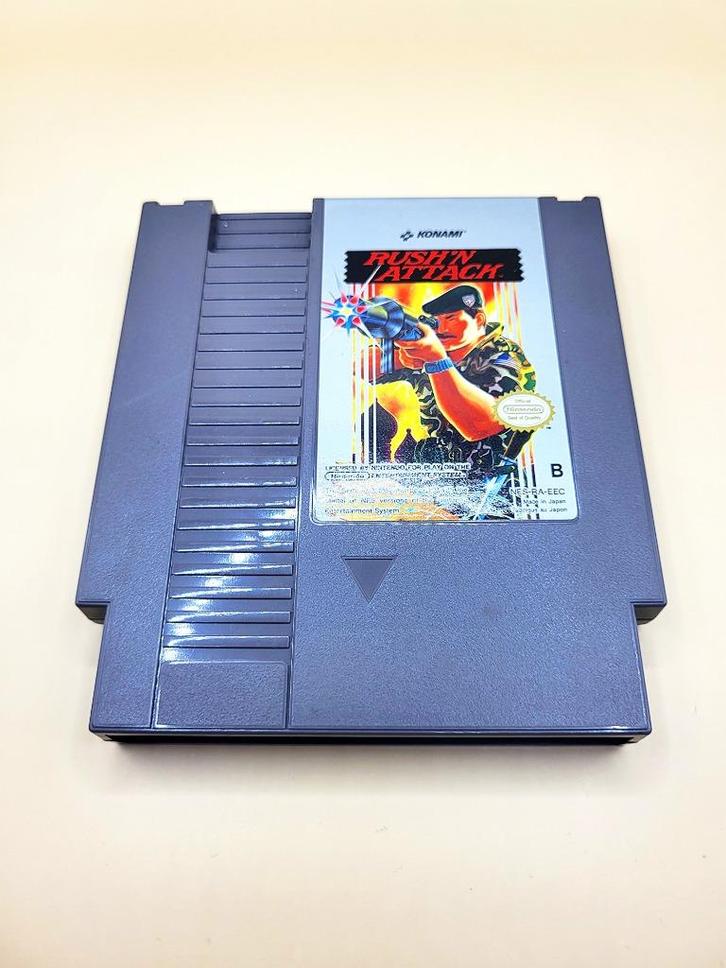 Rush'N Attack Nintendo NES, Spelcomputers en Games, Games | Nintendo NES, Zo goed als nieuw, Avontuur en Actie, 1 speler, Vanaf 3 jaar