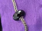 Zwarte onyx van Trollbeads, Verzenden, Zo goed als nieuw, Zwart, Zilver
