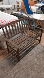 Houten Tuinbank voor 2 personen, Ophalen, Gebruikt, Hout