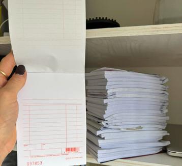 Bonnen boekjes beschikbaar voor biedingen