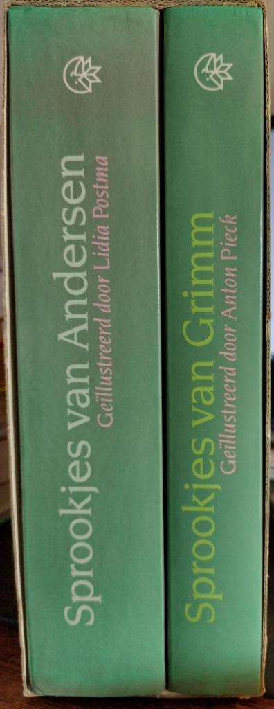 Box  vol sprookjes. Verzameld werk van Andersen en Grimm, Boeken, Kinderboeken | Jeugd | onder 10 jaar, Gelezen, Sprookjes, Ophalen of Verzenden