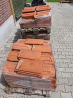 Dakpannen OVH rood, Doe-het-zelf en Verbouw, Dakpannen en Dakbedekking, Ophalen, Gebruikt, Steen of Klei, 15 m² of meer