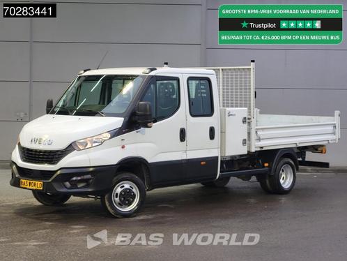 Iveco Daily 35C16 3.0L Open Laadbak Dubbel Cabine met Kist 3, Auto's, Bestelauto's, Bedrijf, Te koop, Airconditioning, Boordcomputer