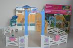Barbie Riding Stable stal met accessoires (Mattel, 1998), Ophalen of Verzenden, Zo goed als nieuw, Barbie