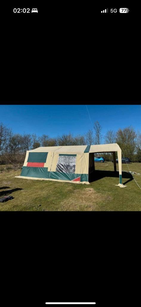 Vouwwagen, Caravans en Kamperen, Tenten, tot en met 6, Gebruikt, Ophalen of Verzenden