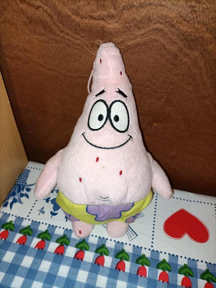 Patrick Zeester knuffel van SpongeBob Squarepants 22 cm groo, Kinderen en Baby's, Speelgoed | Knuffels en Pluche, Ophalen of Verzenden