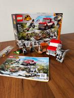LEGO Jurassic World 76946 Blue & Beta Velociraptor Capture, Ophalen of Verzenden, Zo goed als nieuw, Complete set, Lego