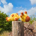 Handgemaakte gehaakte giraffe knuffel, Hobby en Vrije tijd, Breien en Haken, Ophalen of Verzenden, Nieuw, Haken, Overige typen