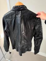 Zwart leren jasje XS - Prachtige fit!, Kleding | Dames, Verzenden, Zo goed als nieuw, Maat 34 (XS) of kleiner, Zwart