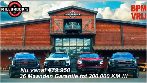GMC Sierra Denali 1500 6.2L V8 Demo Opruiming! BPM VRIJ!, Auto's, Bestelauto's, Bedrijf, Te koop, 360° camera, 4x4, ABS, Achteruitrijcamera