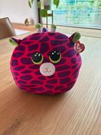 TY Squish A Boos Knuffelkussen Luipaard Giselle 31 cm, Ophalen of Verzenden, Nieuw, Overige typen