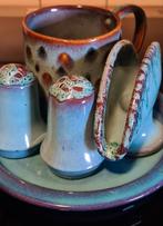 KERAMIEK SET BLAUW Z.G.A.N, Ophalen