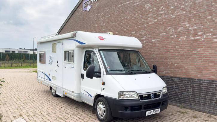 Bürstner T615 | 2005 | 2.8 JTD | 128 pk | vele opti, Caravans en Kamperen, Campers, Bedrijf, tot en met 4, Half-integraal, Bürstner