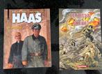 Twee stripboeken: Haas & Vechten voor Vrede, Meerdere stripboeken, Ophalen of Verzenden, Gelezen